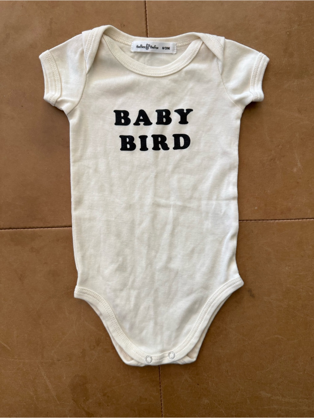 The Bee & The Fox Organic Cotton Onesie 0-3M